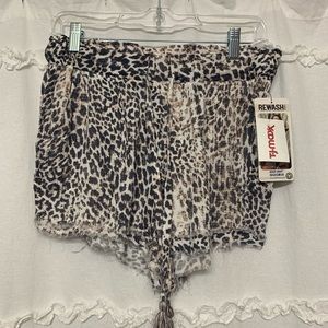 NWT leopard shorts